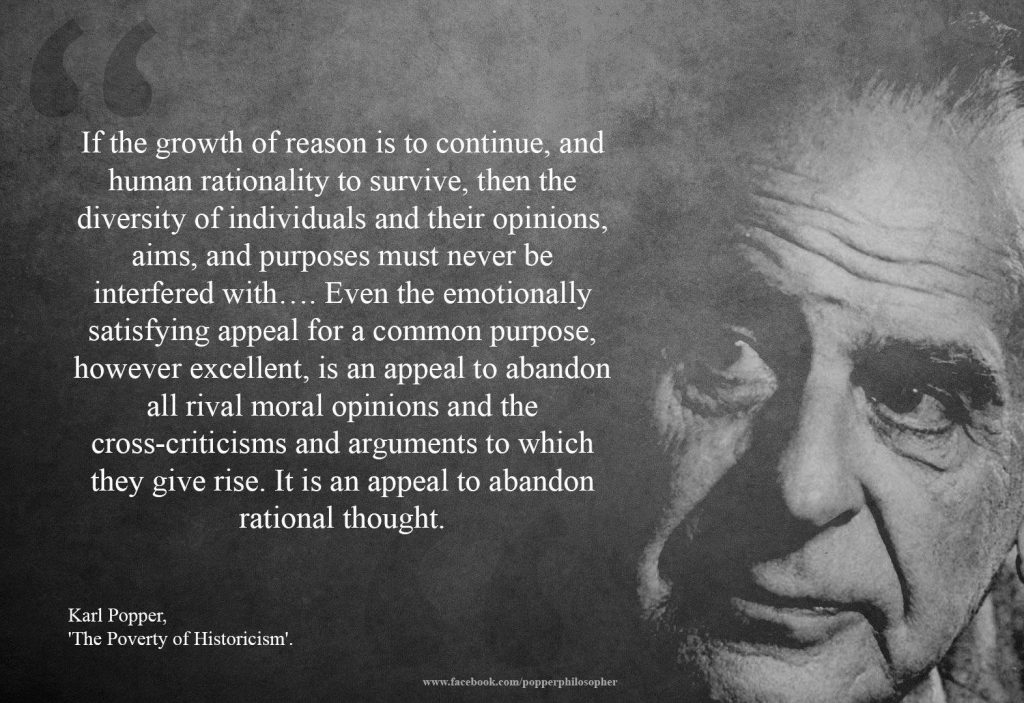 Karl Popper quote
