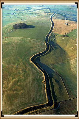 Ancient Dykes used as canals in the Mesolithic Period - the stonehenge enigma