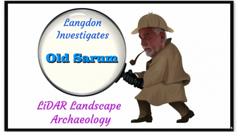 Langdon investigates old sarum