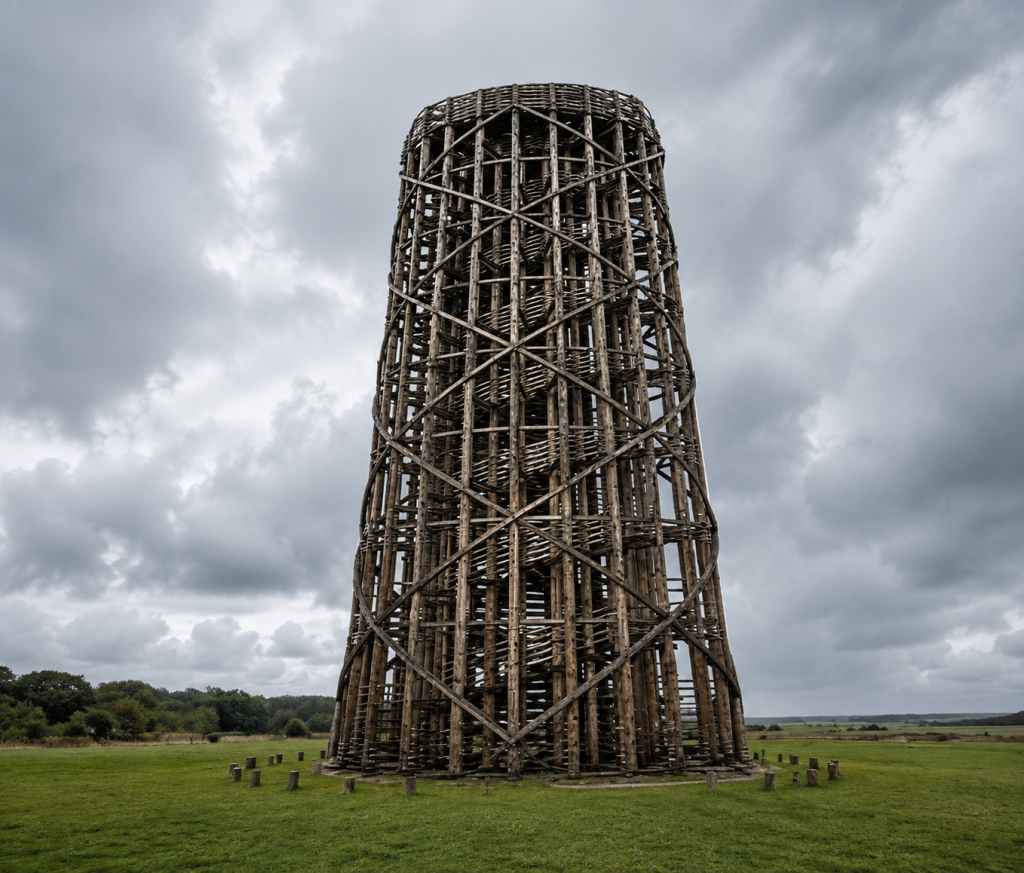 What Woodhenge probably looked like during phase I of its construction