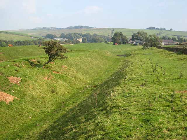 The Vallum a reused Prehistoric Canal like 'Offa' and 'Wansdyke'