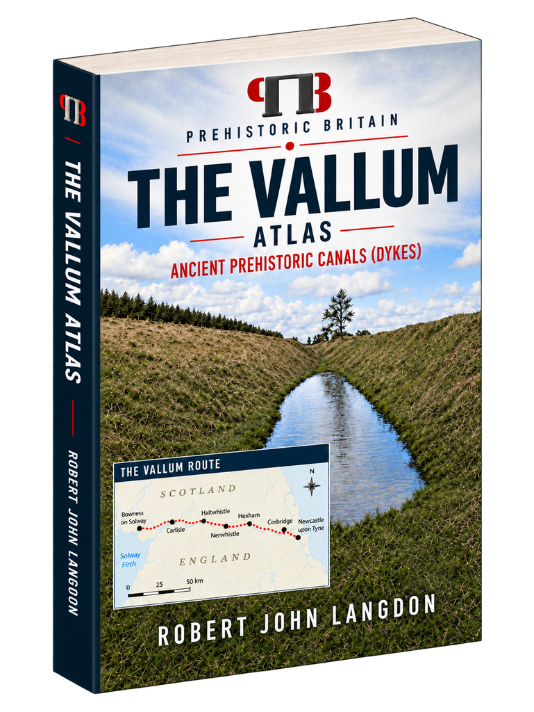 Hadrian's Wall Vallum - Prehistoric Canals - FREE Online Book 3 The Vallum - Hadrian's Wall Vallum