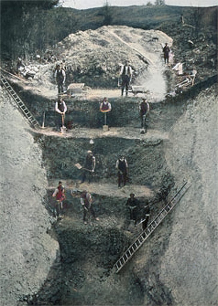 Avebury Excavation of 1914 - Avebury Ditch