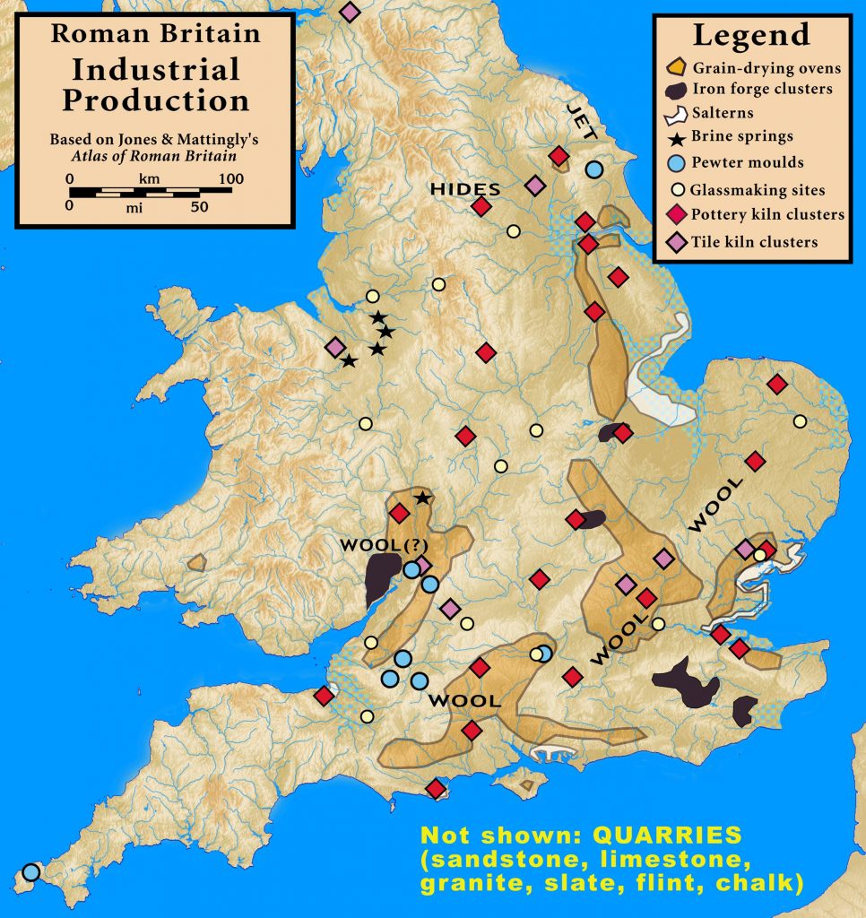 Roman Industry Map