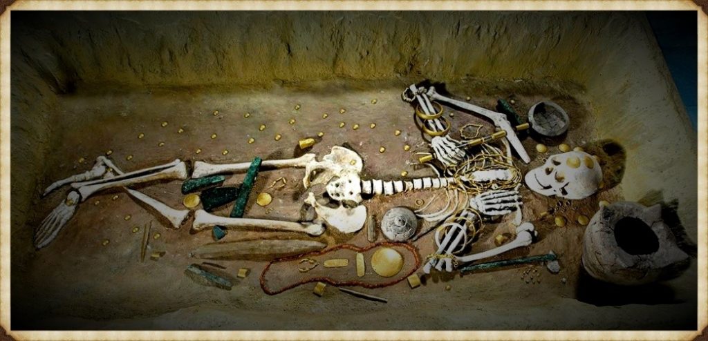 Central Mesolithic European Grave with Bronze Axes 5000 BCE - Dating the Monument (Stonehenge)