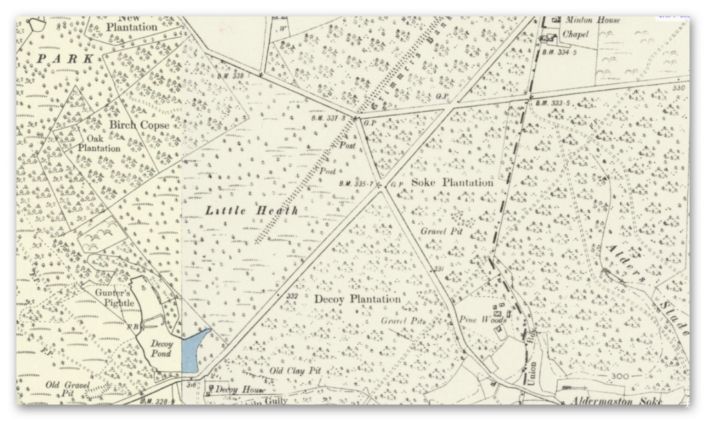 1005375 - Grim's Bank: section extending 470yds (430m) in Little Heath