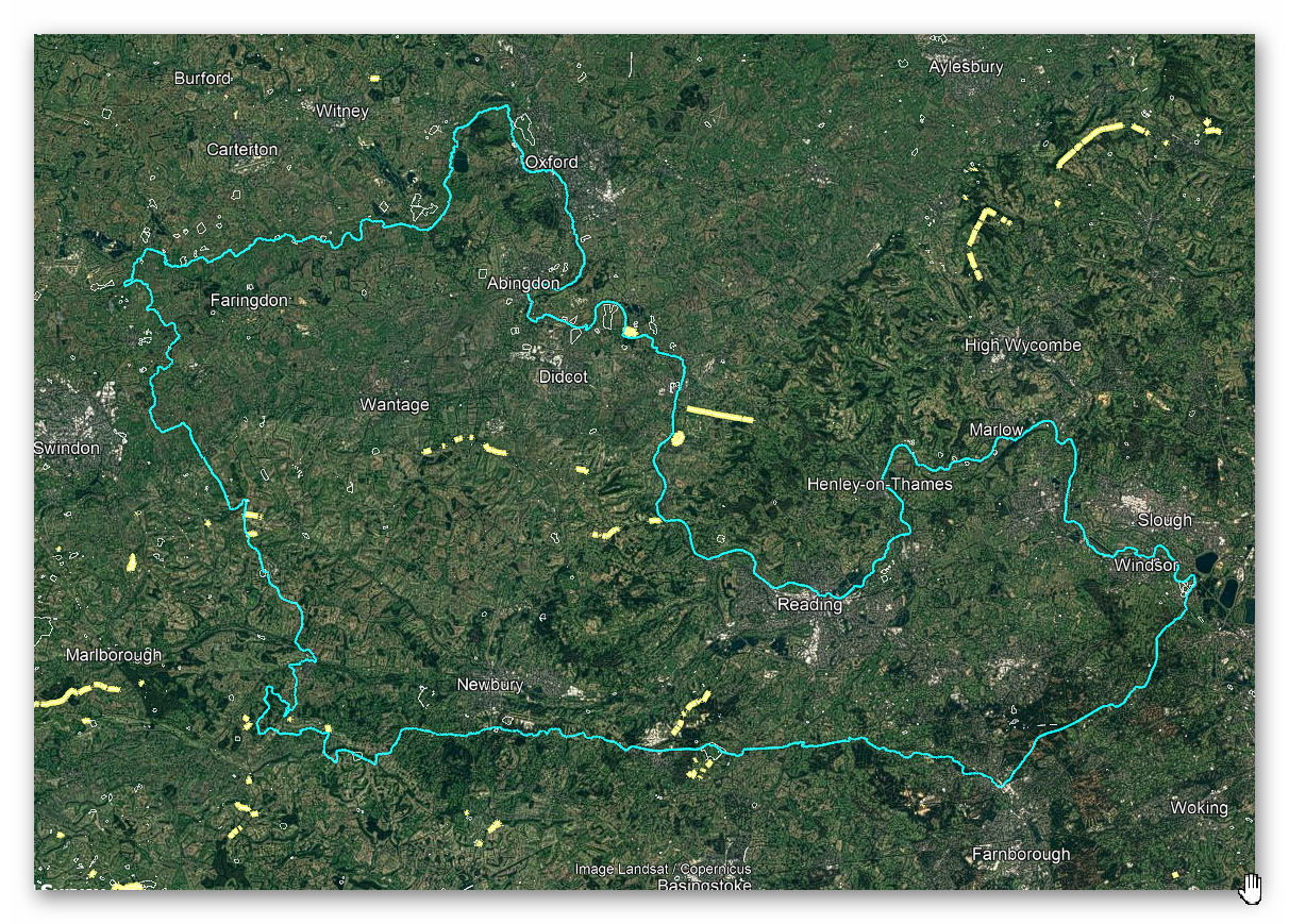 Prehistoric Berkshire Canals (Dykes)