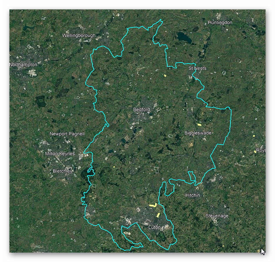 Prehistoric Bedfordshire Canals (Dykes)