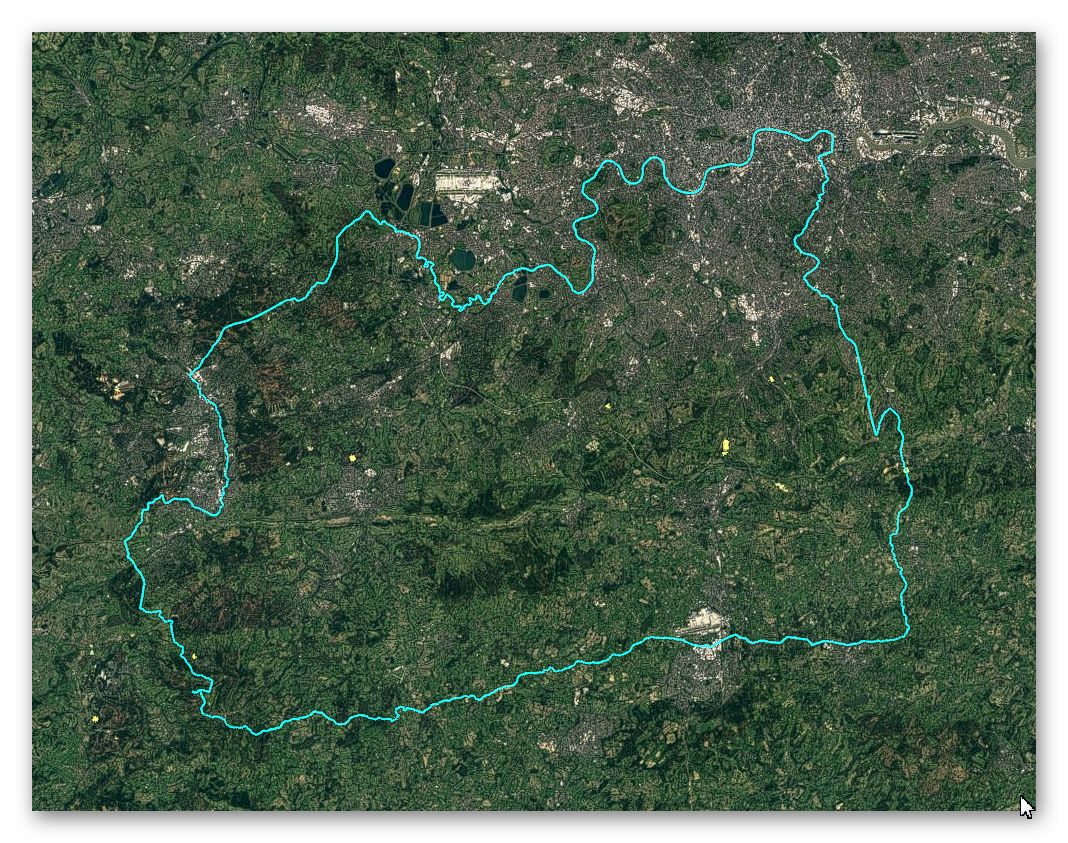 Prehistoric Surrey Canals (Dykes)