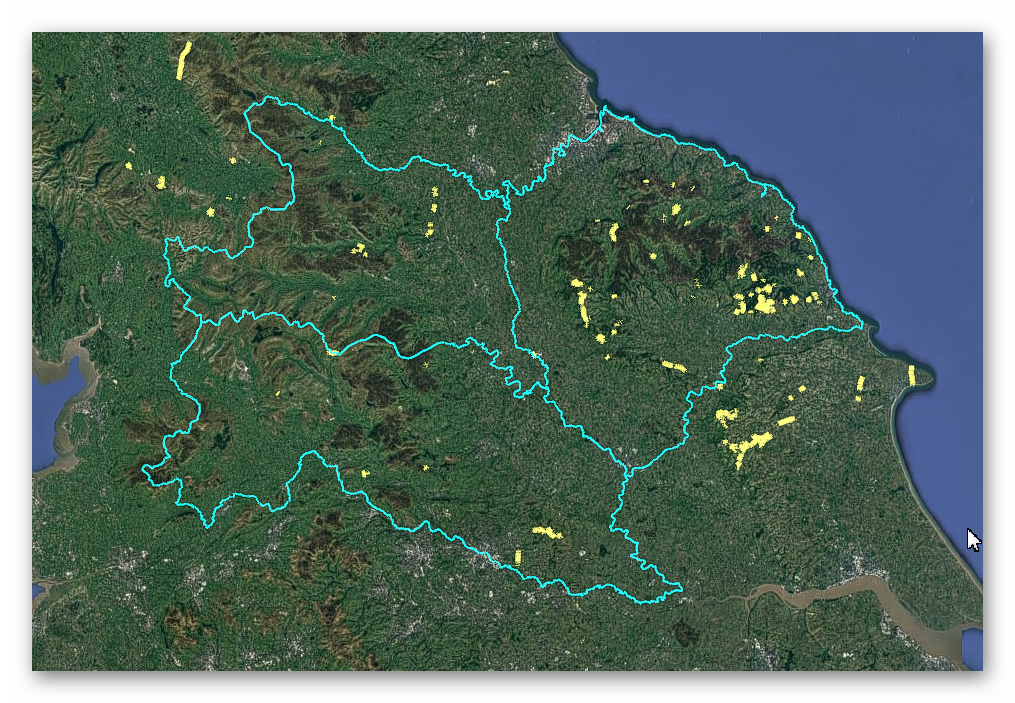 Prehistoric Yorkshire Canals (Dykes)