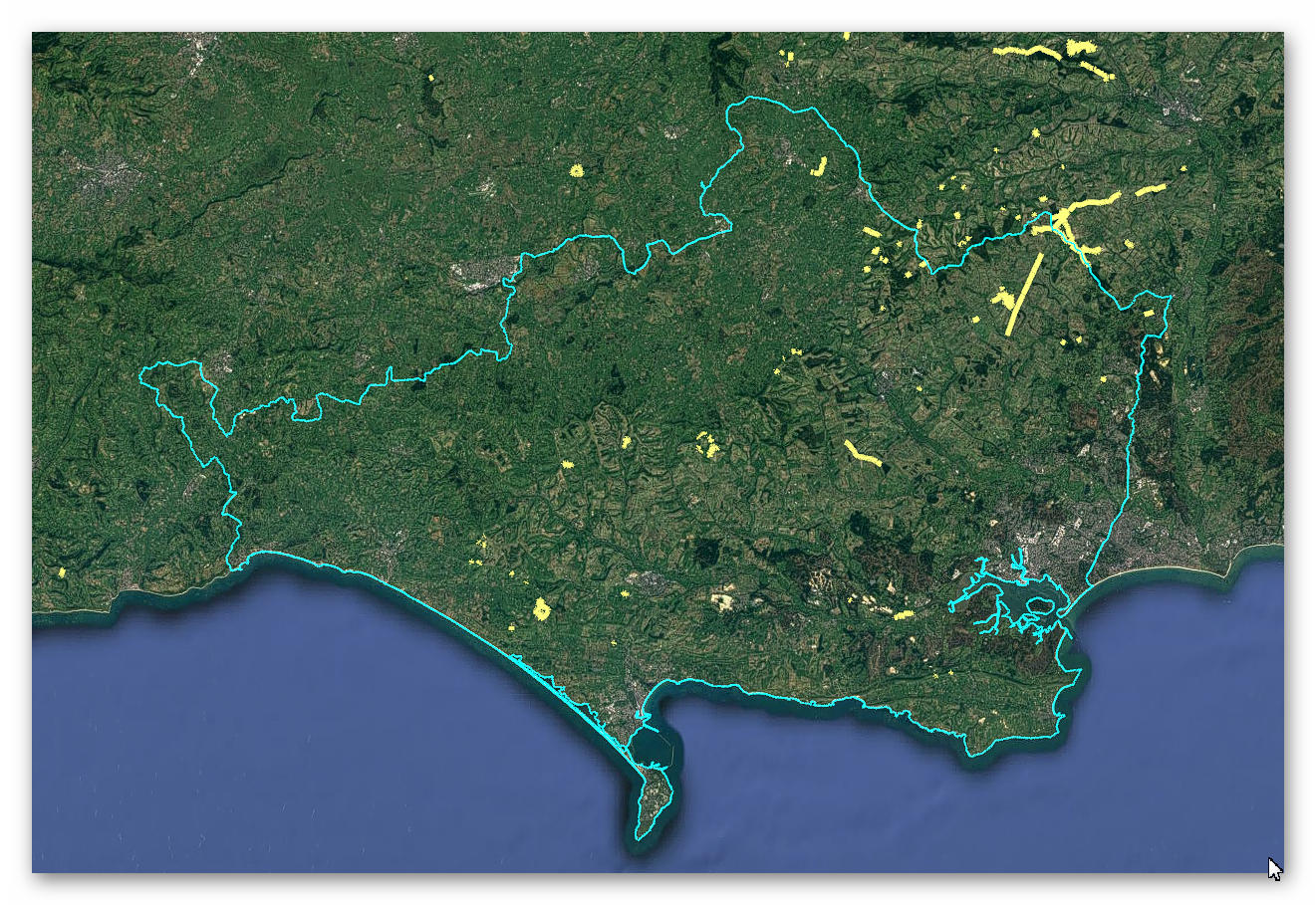 Prehistoric Dorset Canals (Dykes)