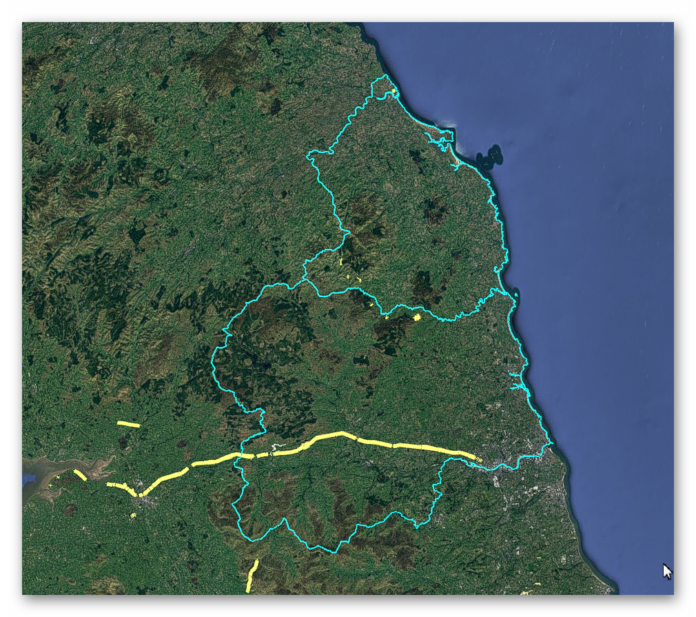 Prehistoric Northumberland Canals (Dykes)