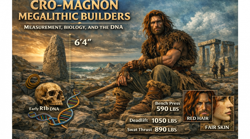 Cro-Magnon Megalithic Builders: Measurement, Biology, and the DNA