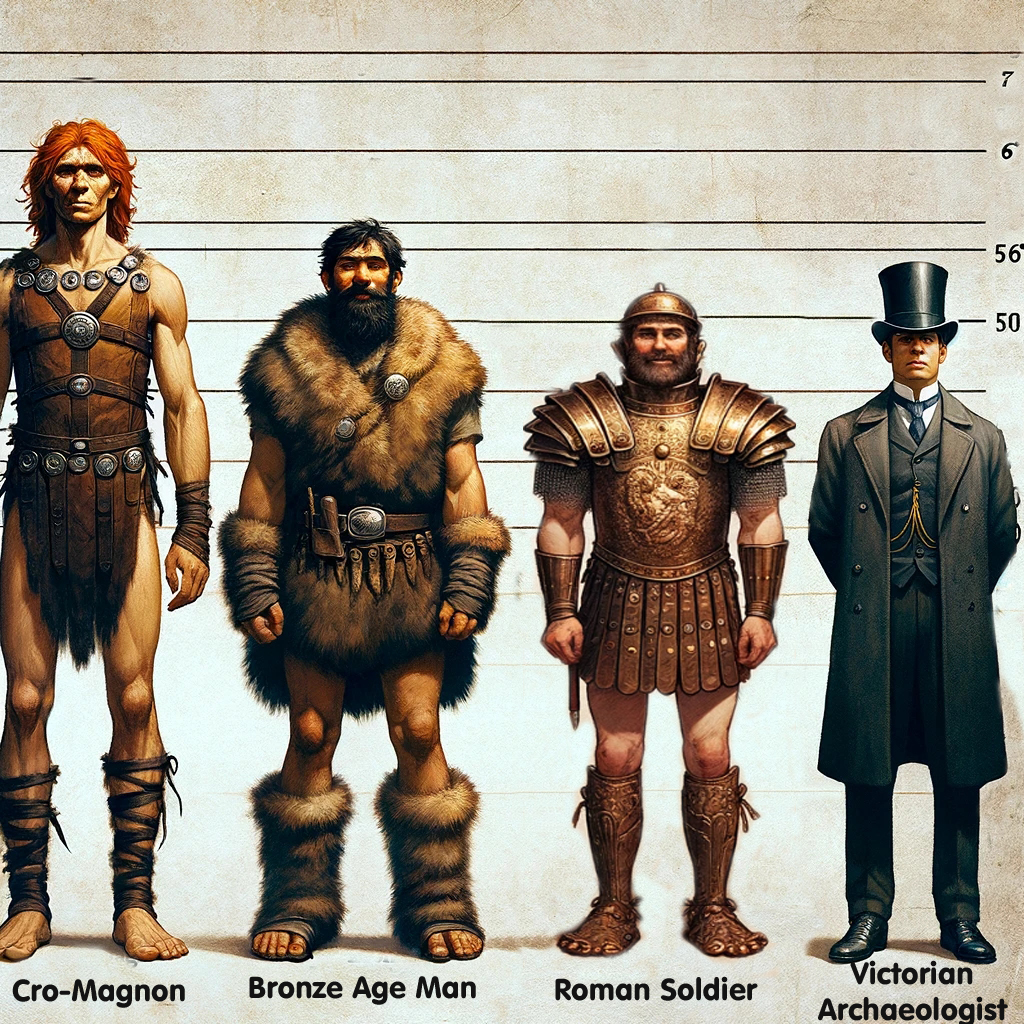 Cro-Magnon Megalithic Builders: Measurement, Biology, and the DNA