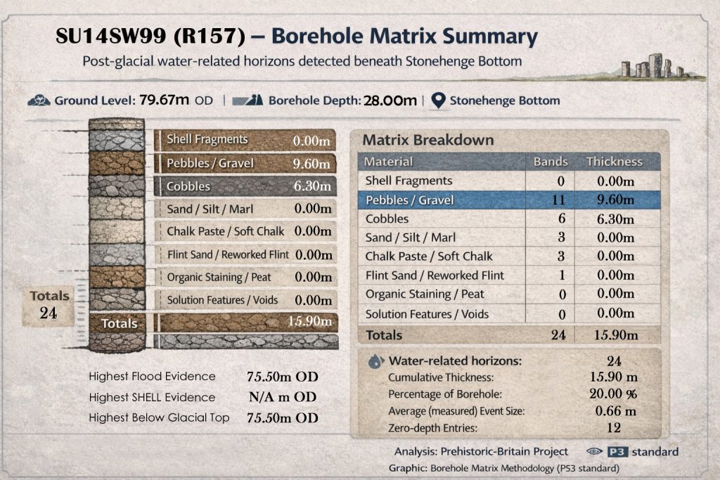 Stonehenge: Borehole Evidence of Post-Glacial Flooding 20 (Stonehenge: Borehole Evidence)