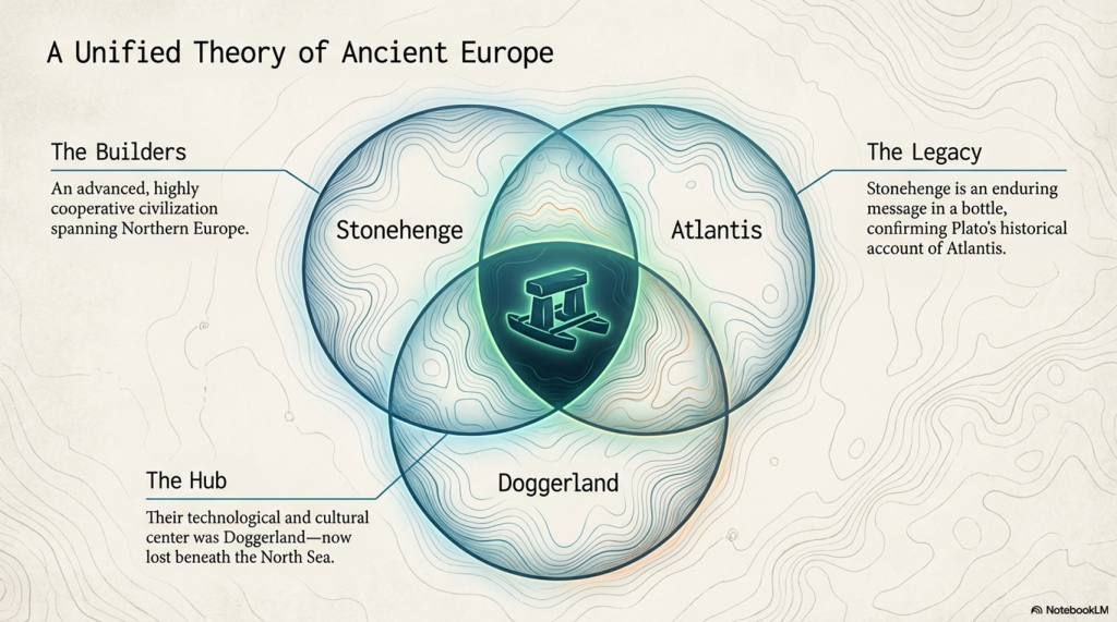 (Stonehenge, Doggerland and Atlantis connection)