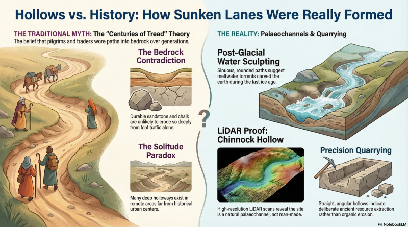 Hollows, Sunken Lanes and Palaeochannels