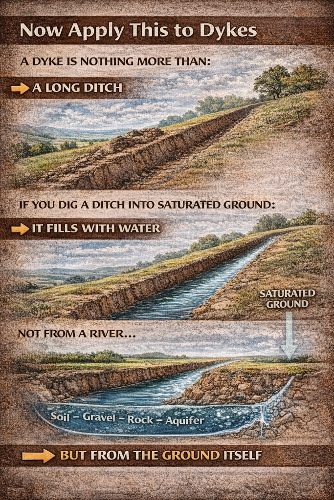 Hydrology 101 Simplified: Why Britain’s Dykes Worked Without Rivers 10 Hydrology 101 Simplified: Why Britain’s Dykes Worked Without Rivers)