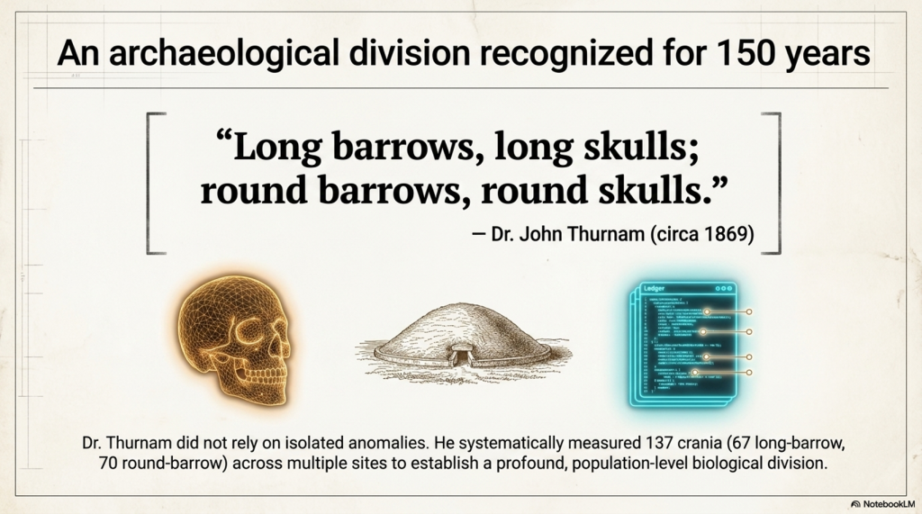 Thurnam's 137 Skulls: The Forgotten People Behind Britain's Megaliths.