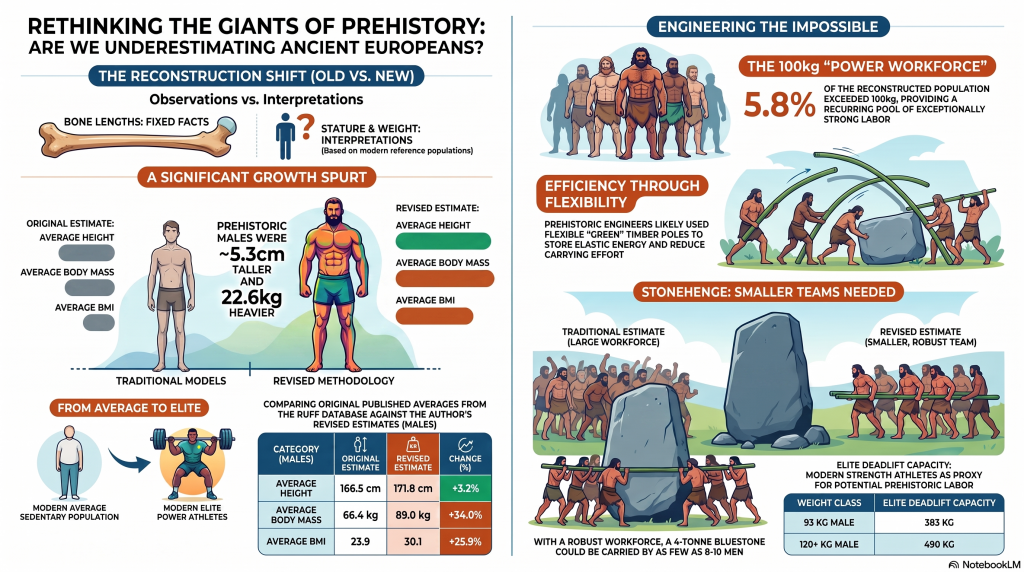 Underestimating the Physical Size of Prehistoric Europeans? 2 (Underestimating the Physical Size of Prehistoric Europeans - Cro-Magnons?)