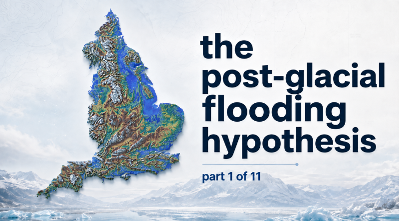 post-glacial flooding hypothesis