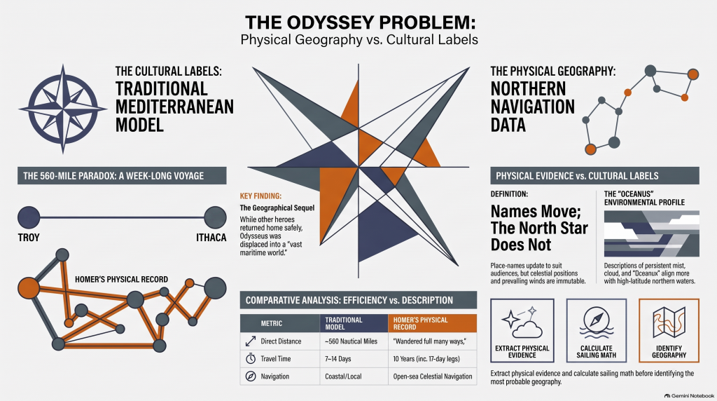 THE ODYSSEY PROBLEM: WHY DID A WEEK-LONG VOYAGE BECOME A TEN-YEAR EPIC? 2 THE ODYSSEY PROBLEM