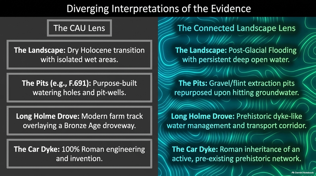 Thirty Years of CAU Archaeology Going Nowhere? 5 (Long Holme Drove, Car Dyke and the Post-Glacial Flooding Hypothesis - CAU archaeology)