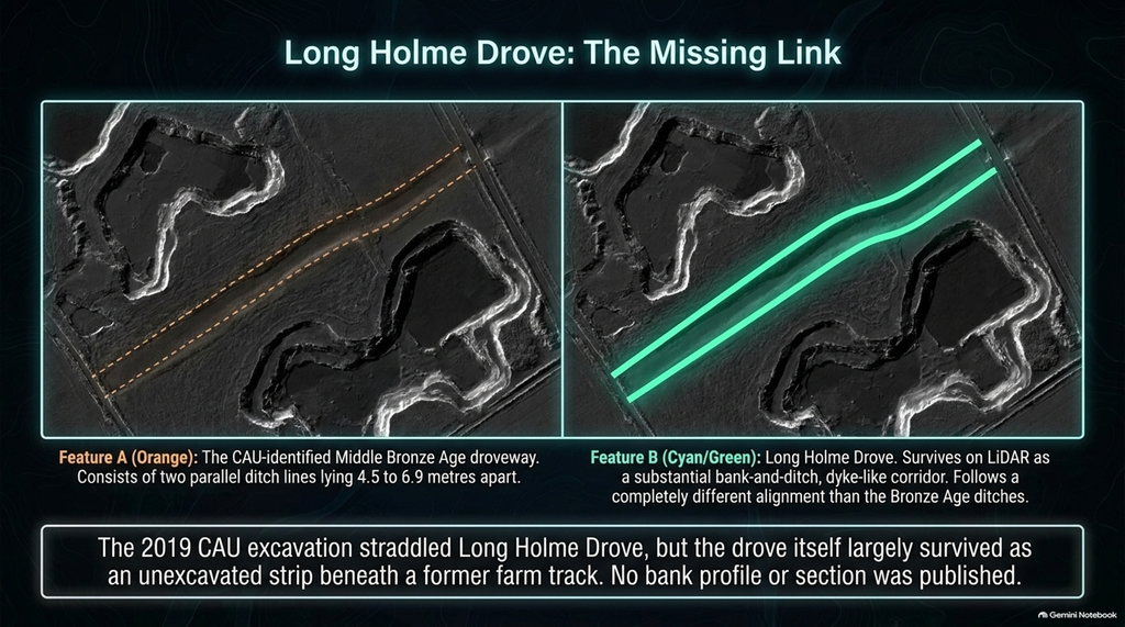 Thirty Years of CAU Archaeology Going Nowhere? 11 (Long Holme Drove, Car Dyke and the Post-Glacial Flooding Hypothesis - CAU archaeology)